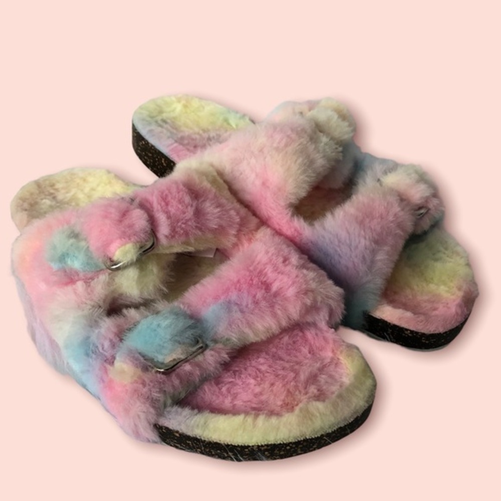 Secret Treasures Shoes Sandals Womens Size 9-10 Multi Colors New With Tag
